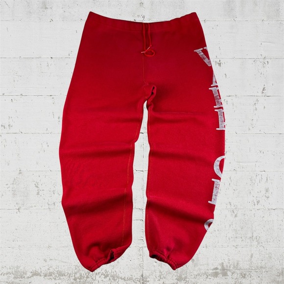 Discus Athletic Other - Vintage 90s Discus Athletic Sweatpants Men Large Red Warriors USA Gym Training